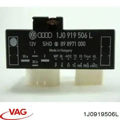 Regulador de revoluções de ventilador de esfriamento (unidade de controlo) VAG 1J0919506L preço, a partir de 64,24 USD