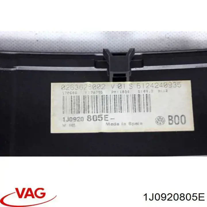 Painel de instrumentos (quadro de instrumentos) VAG 1J0920805E preço, a partir de 42,93 USD