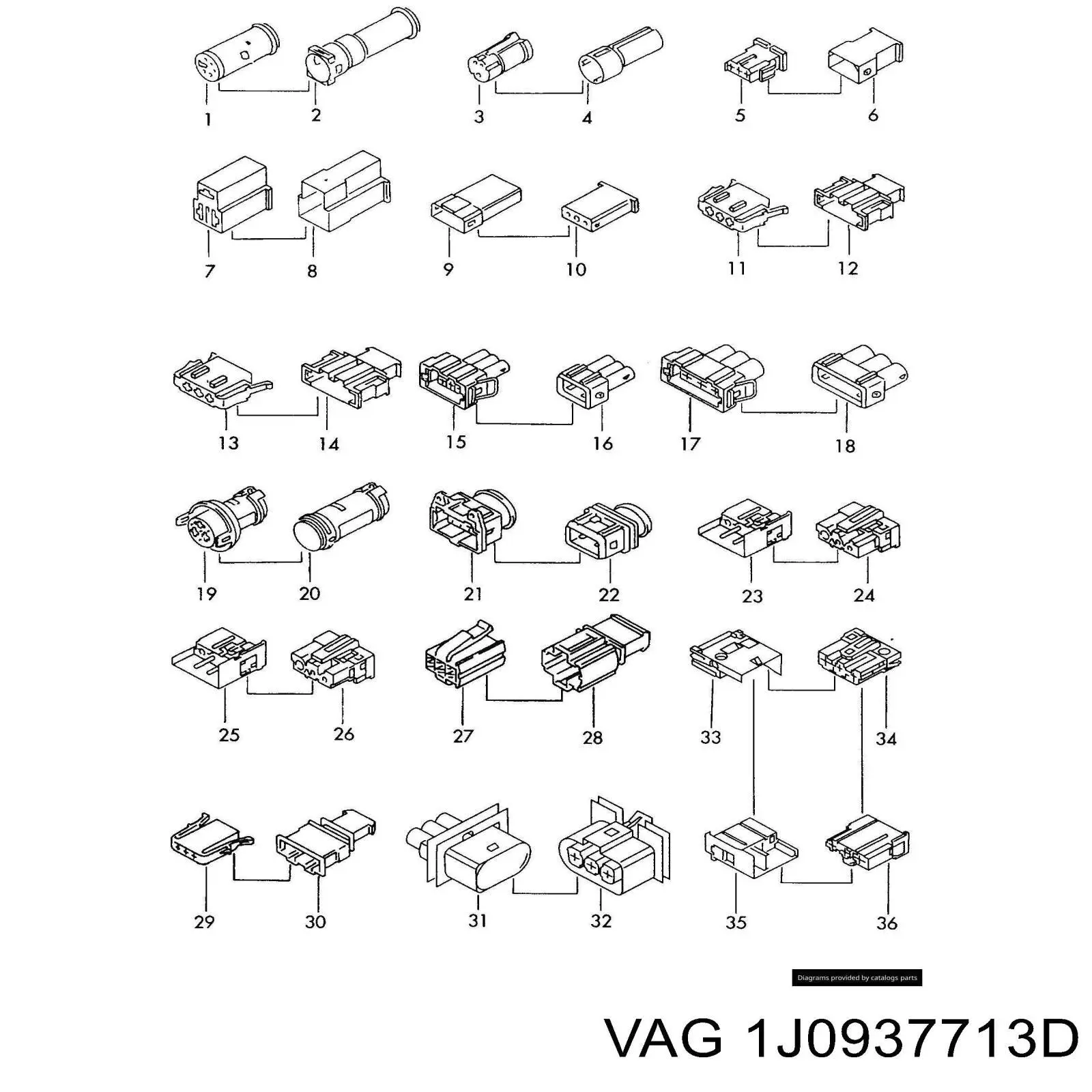  VAG 1J0937713D preço, a partir de 12,03 USD
