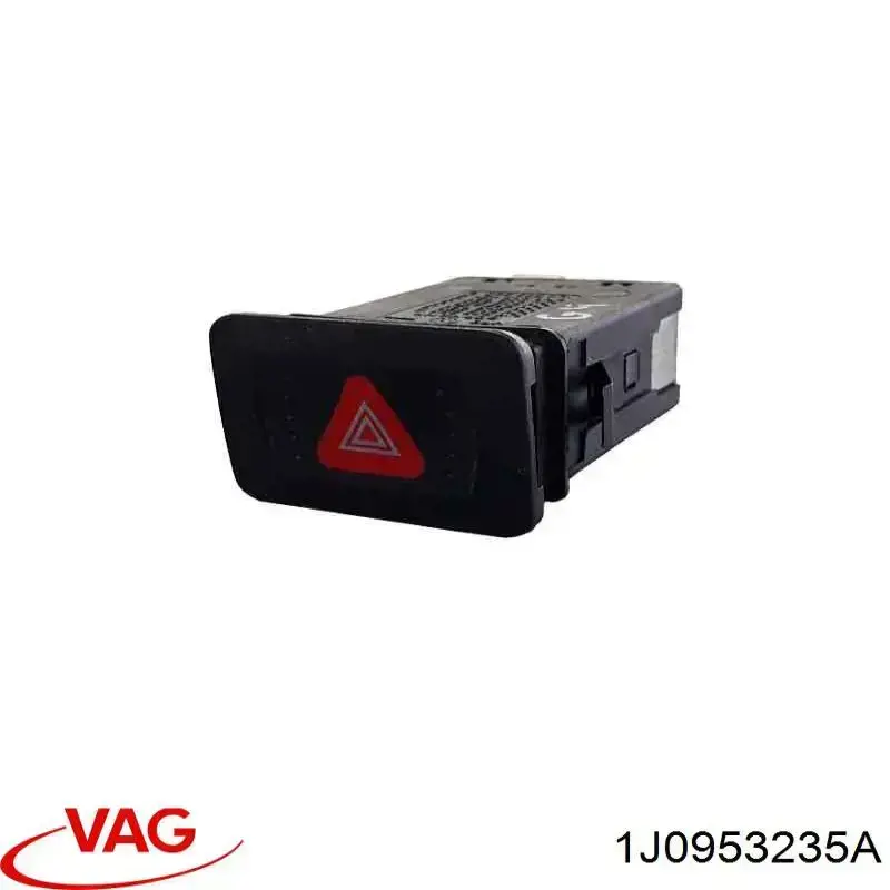 1J0953235H01C VAG Botão de ativação do sinal de emergência