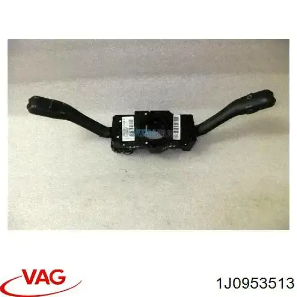 1J0953513 VAG Comutador esquerdo instalado na coluna da direção