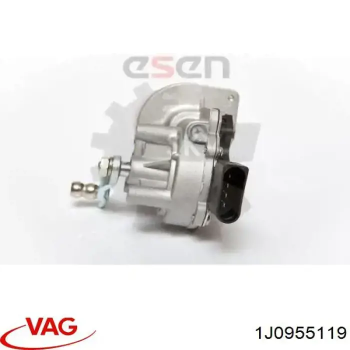 Compre 1J0955119 VAG Motor de limpador pára-brisas do pára-brisas