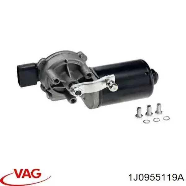 Compre 1J0955119A VAG Motor de limpador pára-brisas do pára-brisas