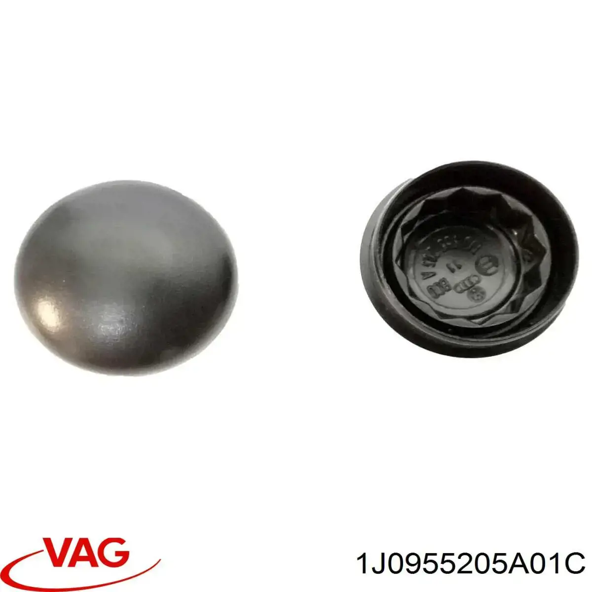 Compre 1J0955205 VAG Tampão de porca de fixação do braço dianteiro de limpador de pára-brisa