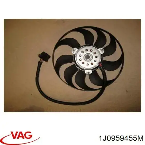 Ventilador elétrico de esfriamento montado (motor + roda de aletas) direito VAG 1J0959455M preço, a partir de 81,86 USD