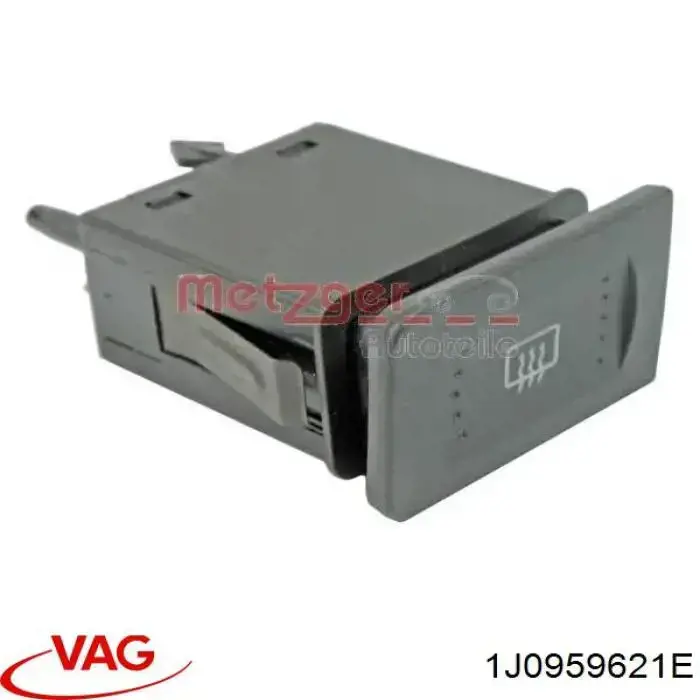 Compre 1J0959621E VAG Botão de ativação de aquecimento de vidro traseiro