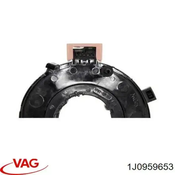 Compre 1J0959653 VAG Anel AIRBAG de contato, cabo plano do volante