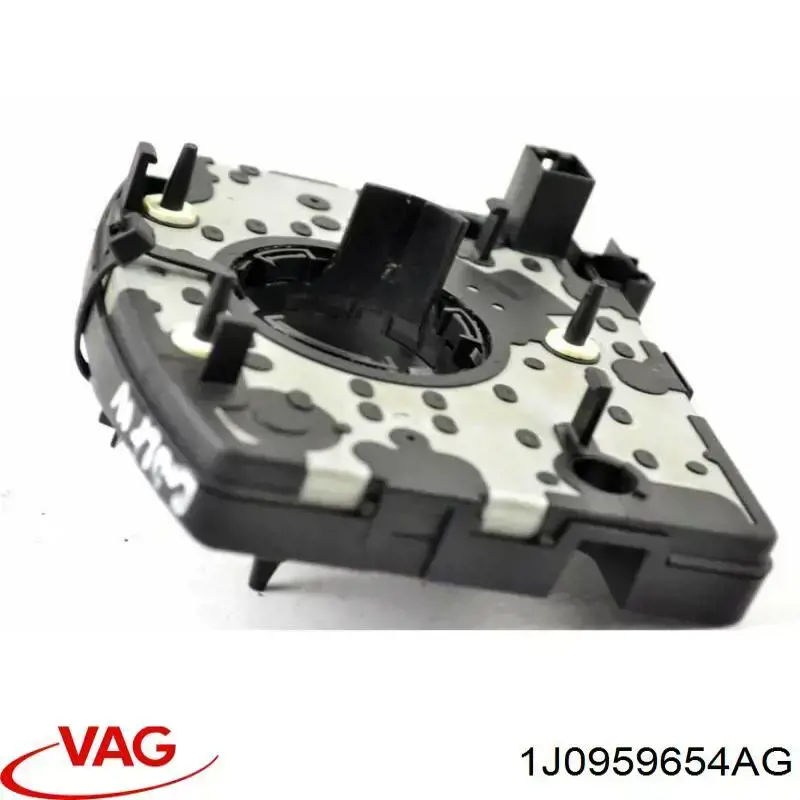 1J0959654AG VAG Anel AIRBAG de contato, cabo plano do volante