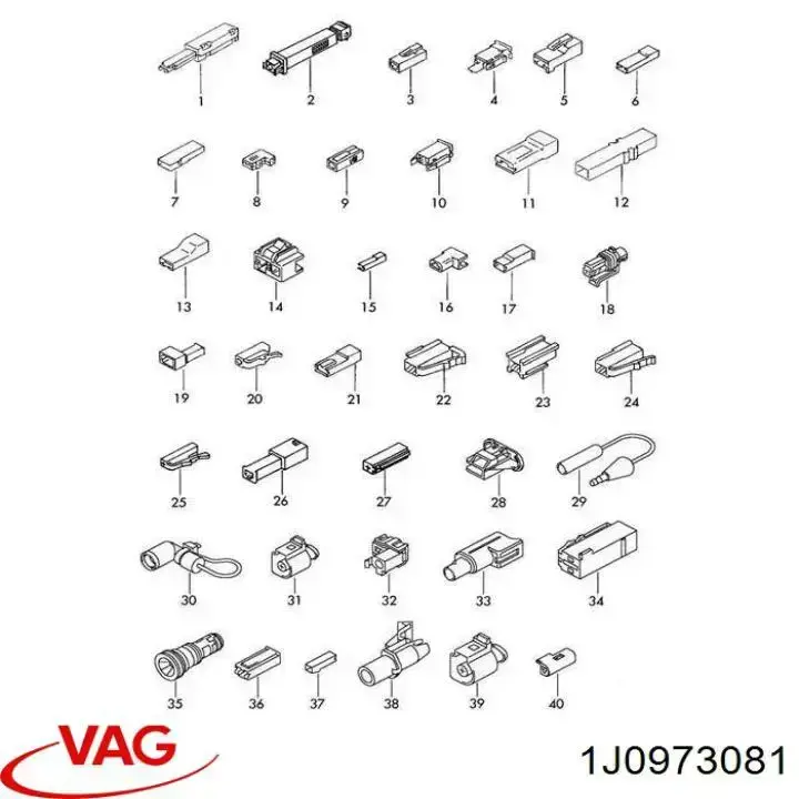 Desengate (ficha) de sensor de pressão de óleo AND 30973019 preço, a partir de 5,25 USD