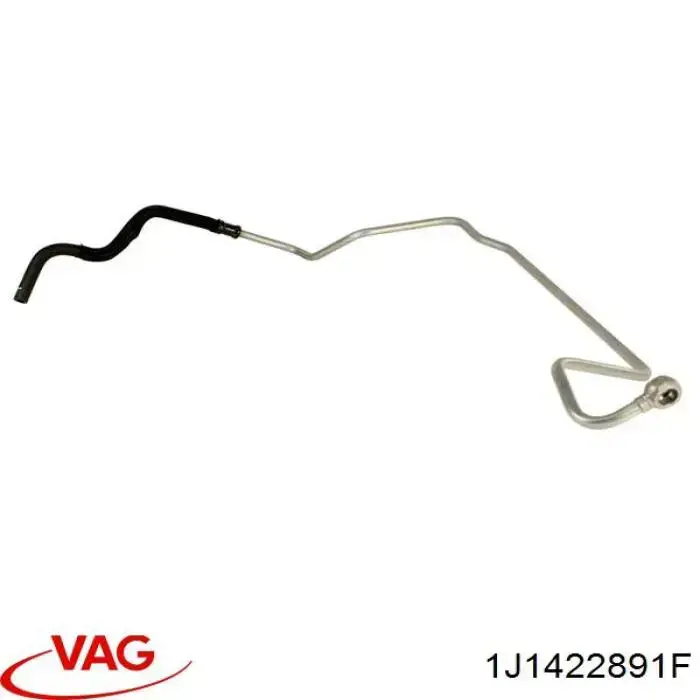 Mangueira da Direção hidrâulica assistida de pressão baixa, desde a cremalheira (do mecanismo) até o tanque VAG 1J1422891F preço, a partir de 104,29 USD