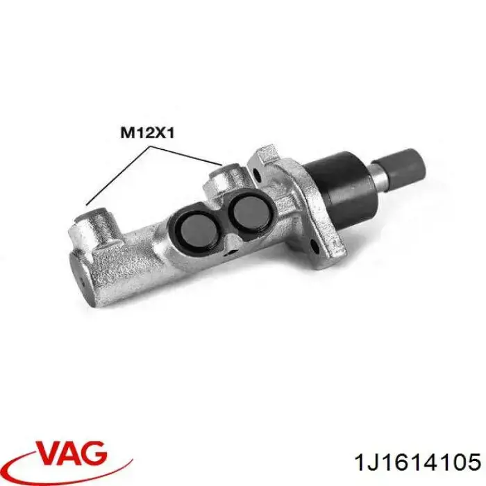 Reforçador dos freios a vácuo 1J1614105 VAG