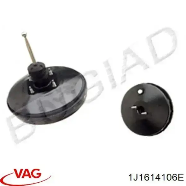 Reforçador dos freios a vácuo VAG 1J1614106E preço, a partir de 69,81 USD