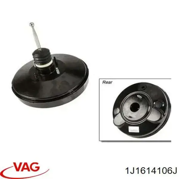 Compre 1J1614106J VAG Reforçador dos freios a vácuo