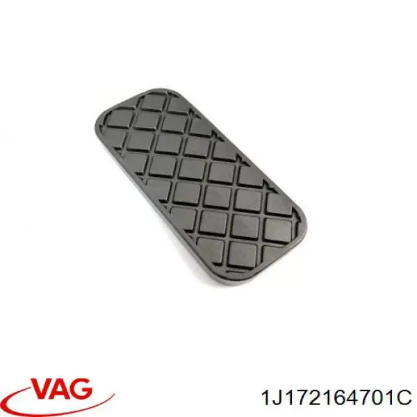 Placa sobreposta de pedal de gás (de acelerador) VAG 1J172164701C preço, a partir de 1,93 USD