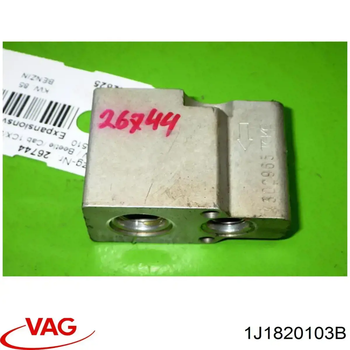 Válvula TRV de aparelho de ar condicionado VAG 1J1820103B preço, a partir de 37,46 USD