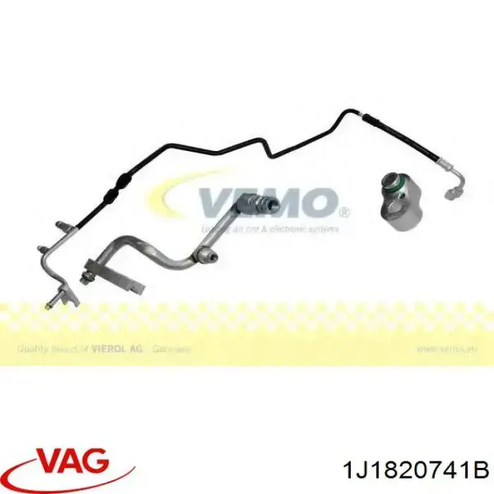 Mangueira de aparelho de ar condicionado, desde o secador até o vaporizador VAG 1J1820741B preço, a partir de 60,90 USD
