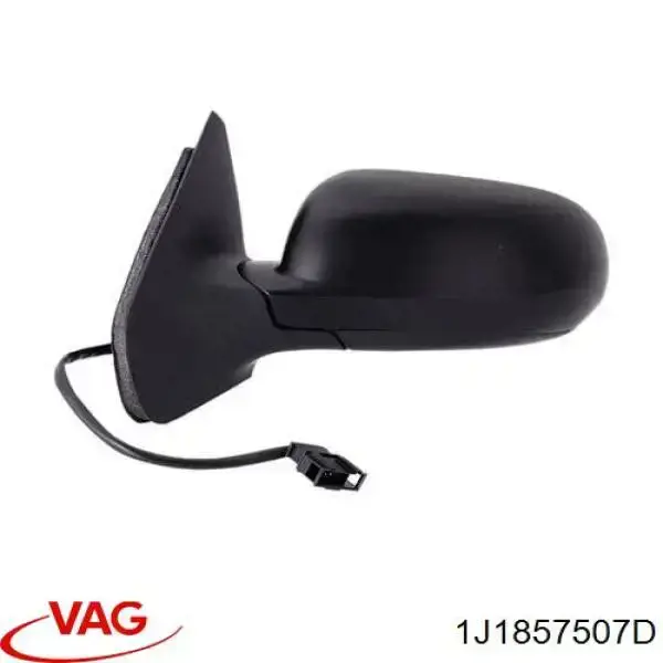 1J1857507D VAG Espelho de retrovisão esquerdo