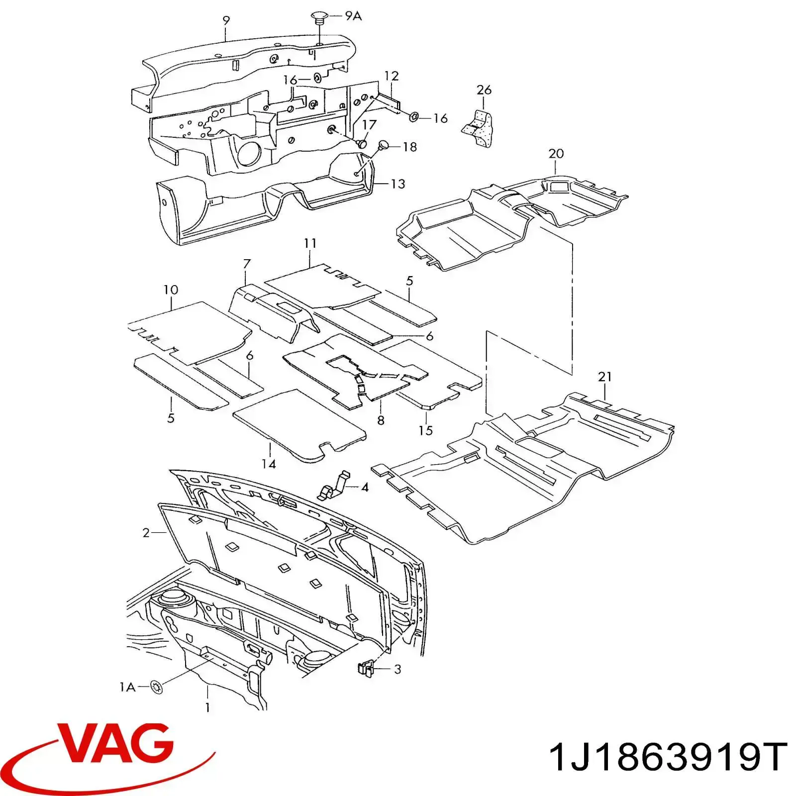 1J1863919T VAG 