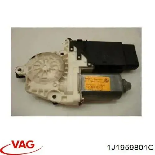 1J1959801C VAG Motor de acionamento de vidro da porta dianteira esquerda