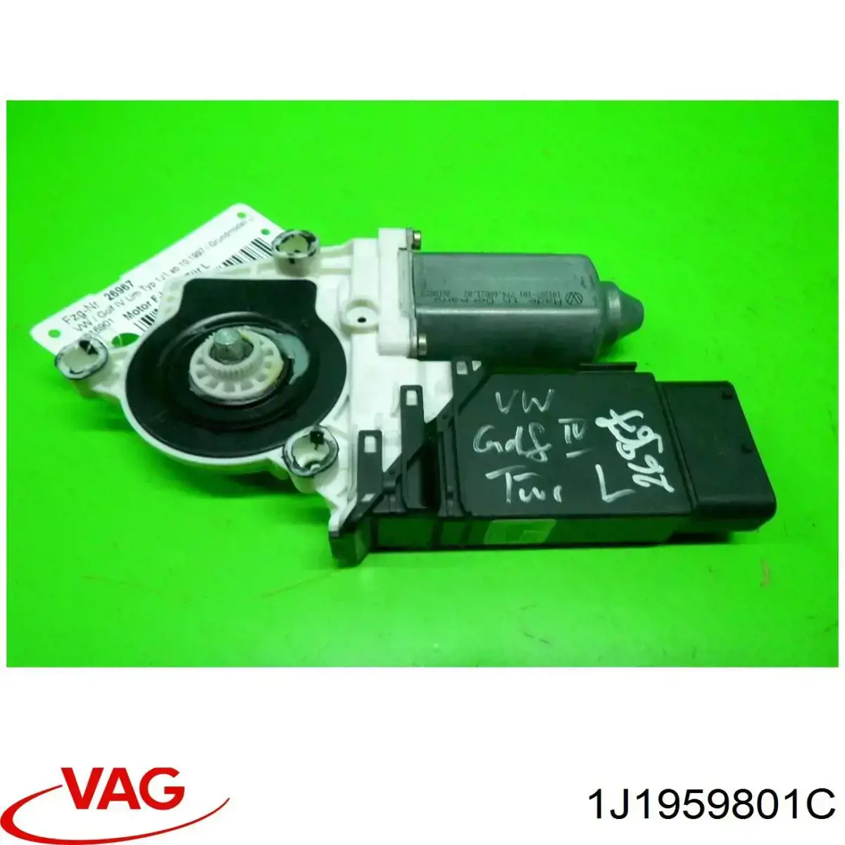 Compre 1J1959801C VAG Motor de acionamento de vidro da porta dianteira esquerda