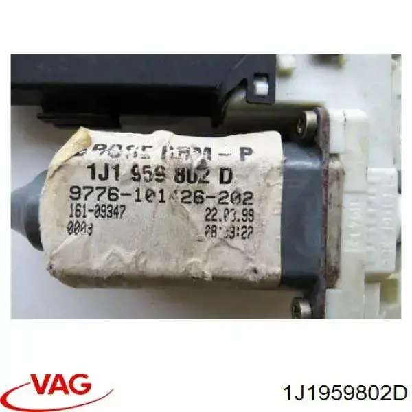 1J1959802D VAG Motor de acionamento de vidro da porta dianteira direita