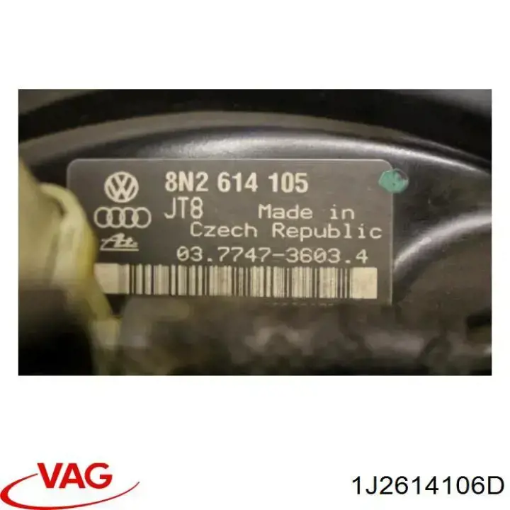 1J2614106B VAG Reforçador dos freios a vácuo
