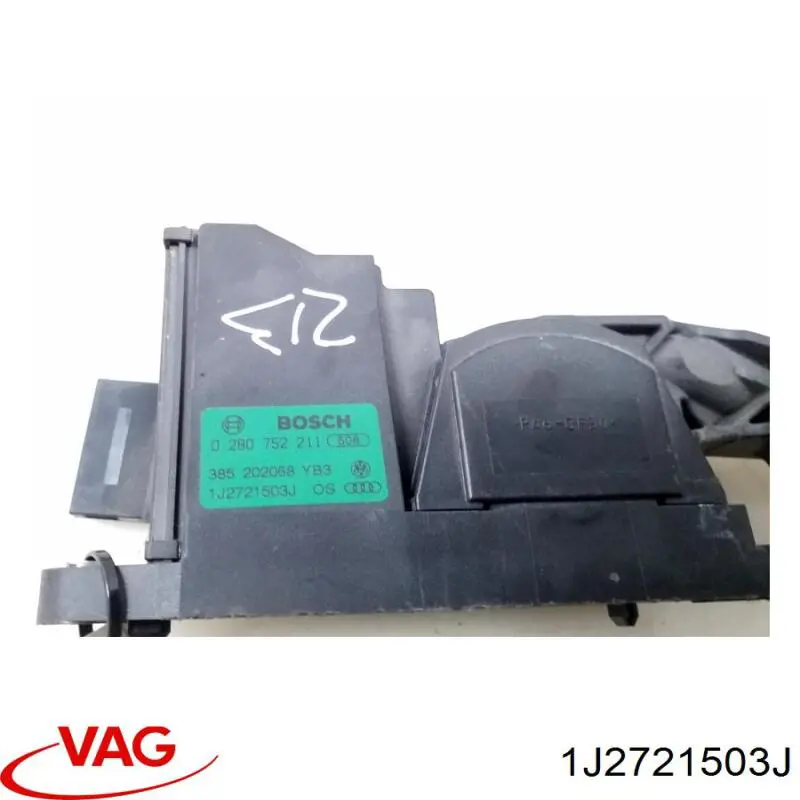 Pedal de gás (de acelerador) VAG 1J2721503J preço, a partir de 83,43 USD