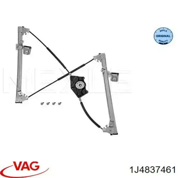 Compre 1J4837461 VAG Mecanismo de acionamento de vidro da porta dianteira esquerda