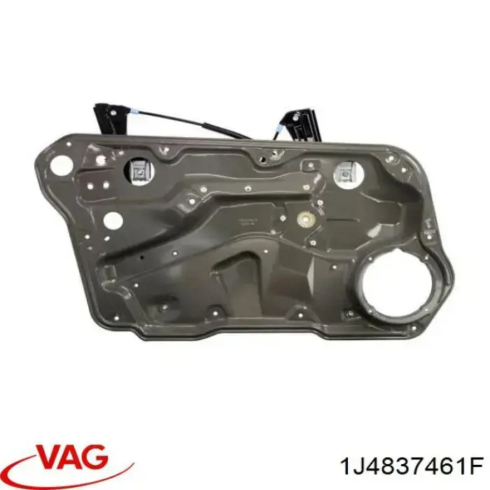 Compre 1J4837461F VAG Mecanismo de acionamento de vidro da porta dianteira esquerda