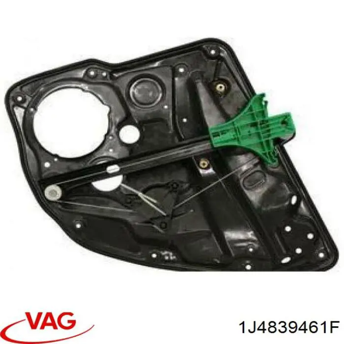 Mecanismo de acionamento de vidro da porta traseira esquerda VAG 1J4839461F preço, a partir de 41,35 USD