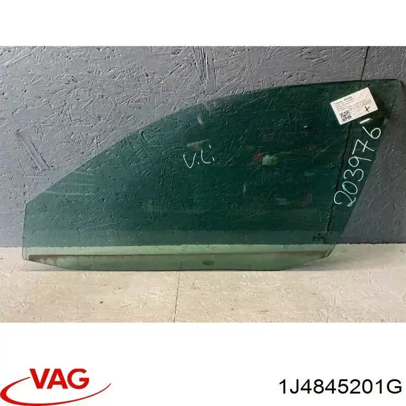 1J4845201G VAG Vidro da porta dianteira esquerda