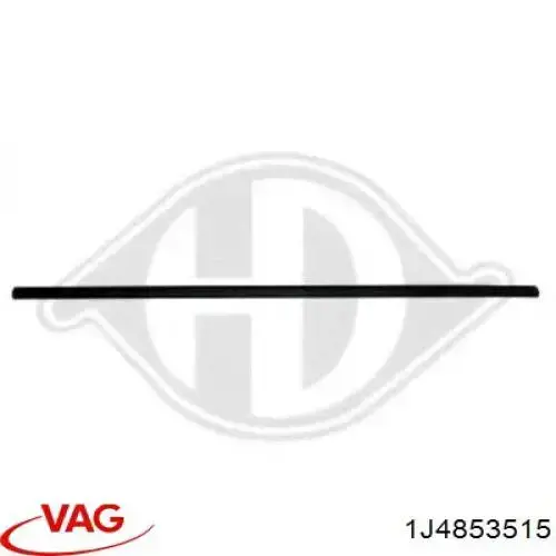 Placa sobreposta da porta dianteira esquerda VAG 1J4853515 preço, a partir de 38,45 USD