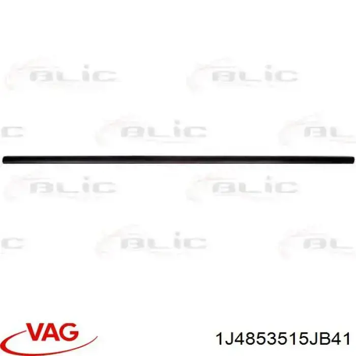 1J4853515JB41 VAG Moldura da porta dianteira esquerda
