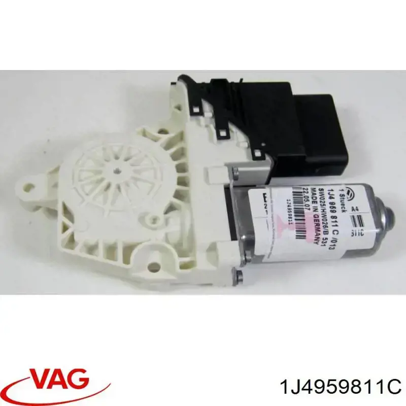 Motor de acionamento de vidro da porta traseira esquerda VAG 1J4959811C preço, a partir de 39,73 USD