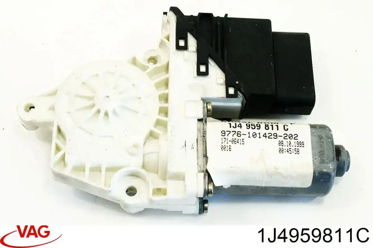 1J4959811C VAG Motor de acionamento de vidro da porta traseira esquerda