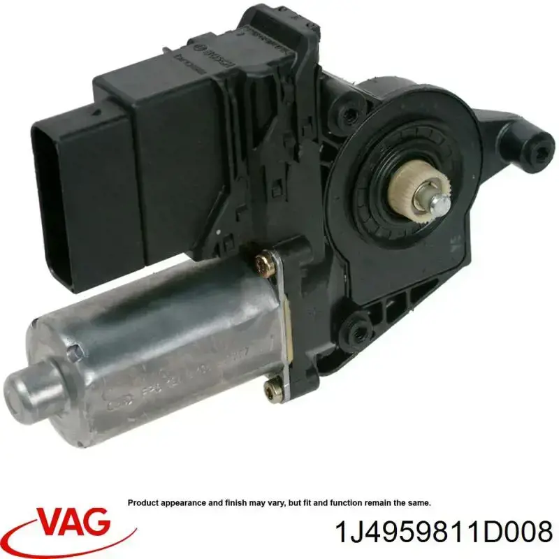 1J4959811D008 VAG Motor de acionamento de vidro da porta traseira esquerda
