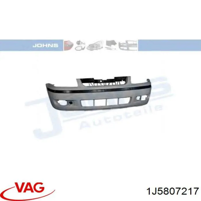 1J5807217 VAG Pára-choque dianteiro