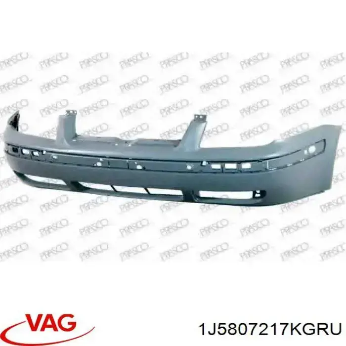 1J5807217KGRU VAG Pára-choque dianteiro