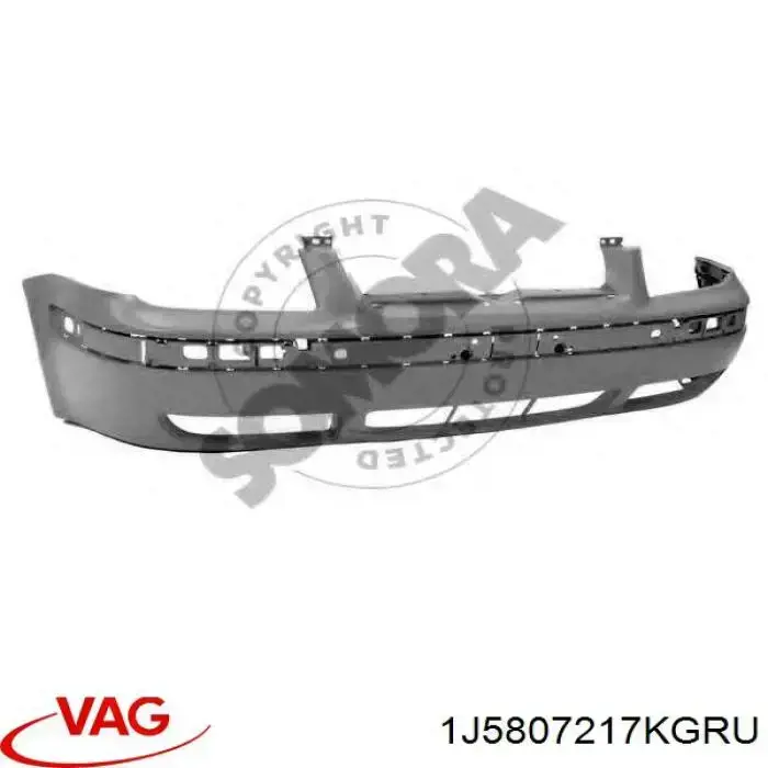 Pára-choque dianteiro VAG 1J5807217KGRU preço, a partir de 111,50 USD
