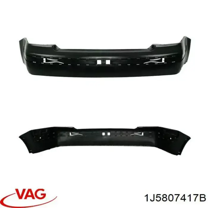 Compre 1J5807417B VAG Pára-choque traseiro