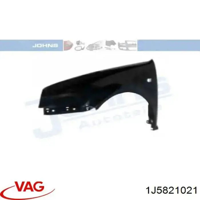Compre 1J5821021 VAG Pára-lama dianteiro esquerdo