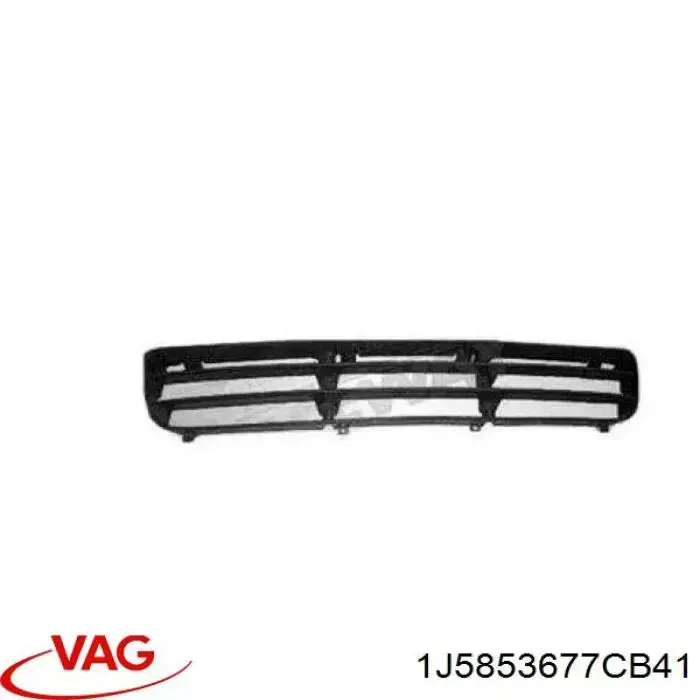 Grelha central do pára-choque dianteiro VAG 1J5853677CB41 preço, a partir de 10,85 USD