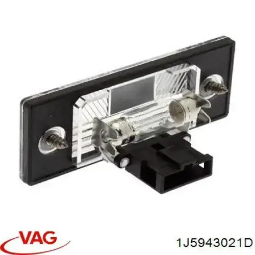 Lanterna da luz de fundo de matrícula traseira VAG 1J5943021D preço, a partir de 16,42 USD