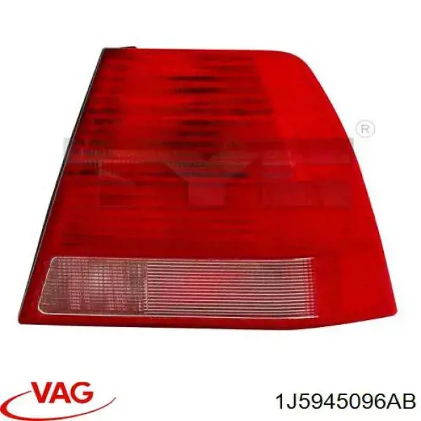 1J5945096AB VAG Lanterna traseira direita
