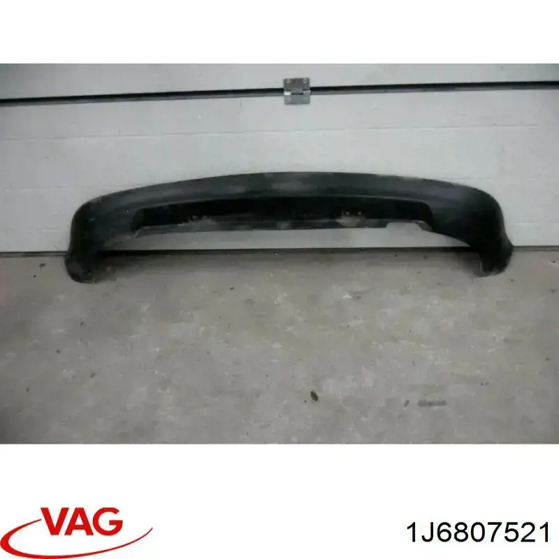 1J6807521 VAG Spoiler do pára-choque traseiro