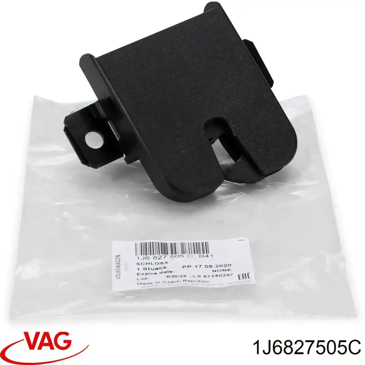 Fecho de tampa de porta-malas (de 3ª/5ª porta traseira) VAG 1J6827505C preço, a partir de 26,96 USD