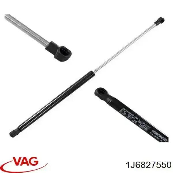 Amortecedor de tampa de porta-malas (de 3ª/5ª porta traseira) VAG 1J6827550 preço, a partir de 17,54 USD