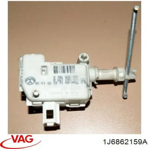 1J6862159A VAG Motor acionador de abertura/fechamento de porta-malas (de 3ª/5ª porta traseira)