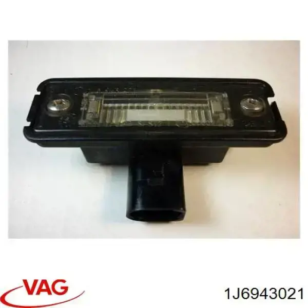 1J6943021 VAG Lanterna da luz de fundo de matrícula traseira