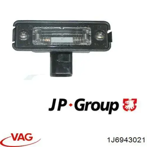 Lanterna da luz de fundo de matrícula traseira VAG 1J6943021 preço, a partir de 12,79 USD